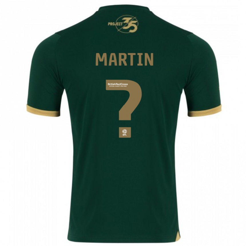 Kids Football Matthew Martin #0 Green Home Jersey 2023/24 T-Shirt