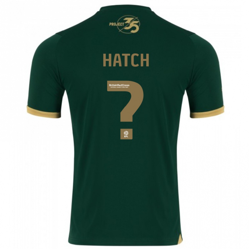 Kids Football Joseph Hatch #0 Green Home Jersey 2023/24 T-Shirt