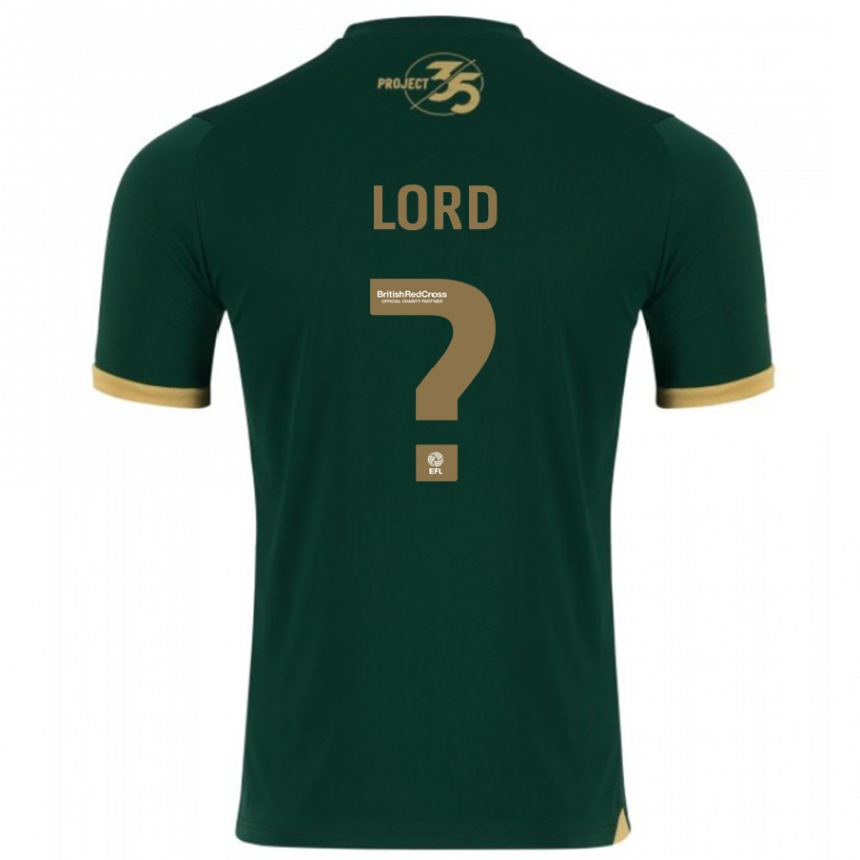 Kids Football Sam Lord #0 Green Home Jersey 2023/24 T-Shirt