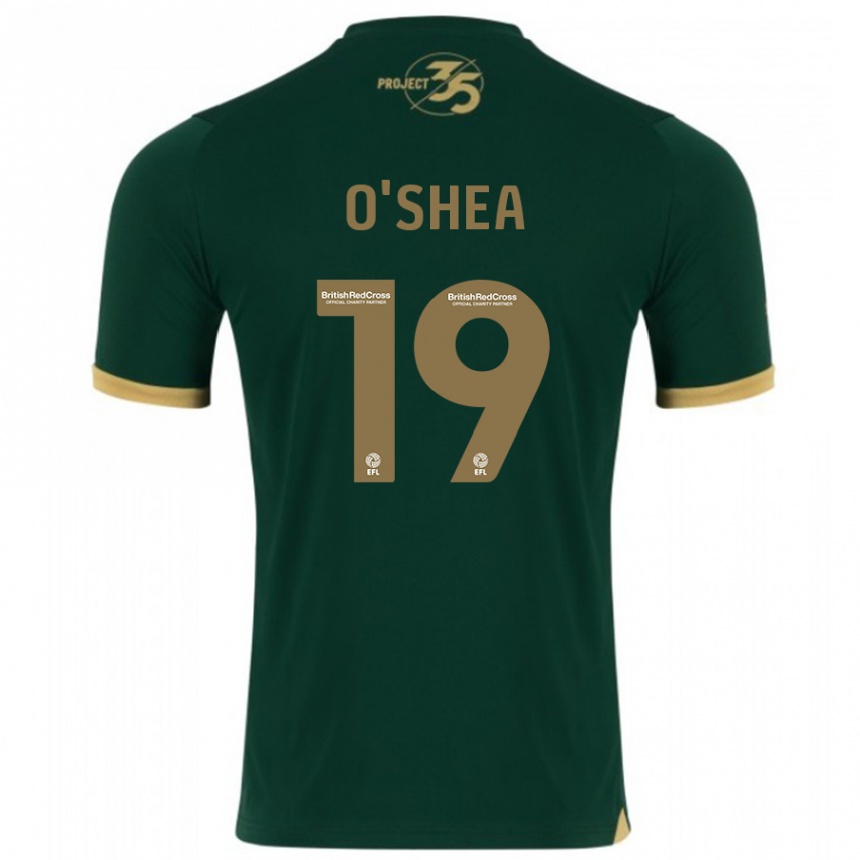 Kids Football Erin O'shea #19 Green Home Jersey 2023/24 T-Shirt