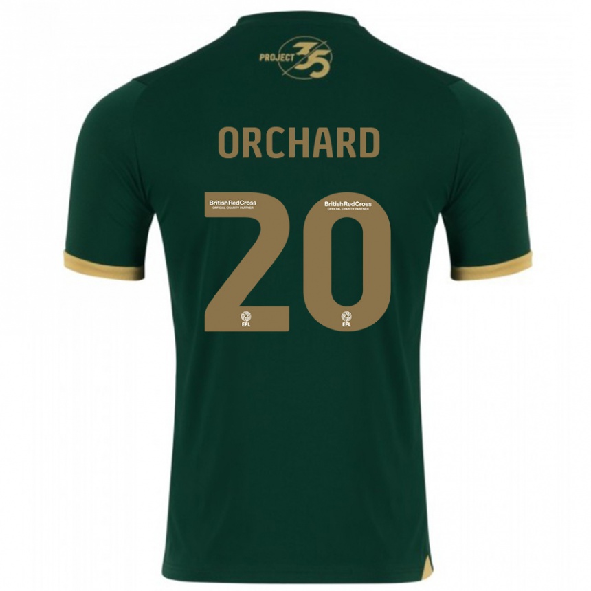 Kids Football Fern Orchard #20 Green Home Jersey 2023/24 T-Shirt