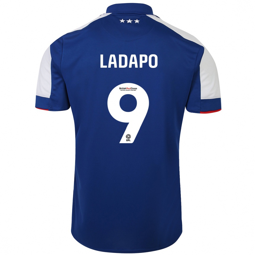 Kids Football Freddie Ladapo #9 Blue Home Jersey 2023/24 T-Shirt