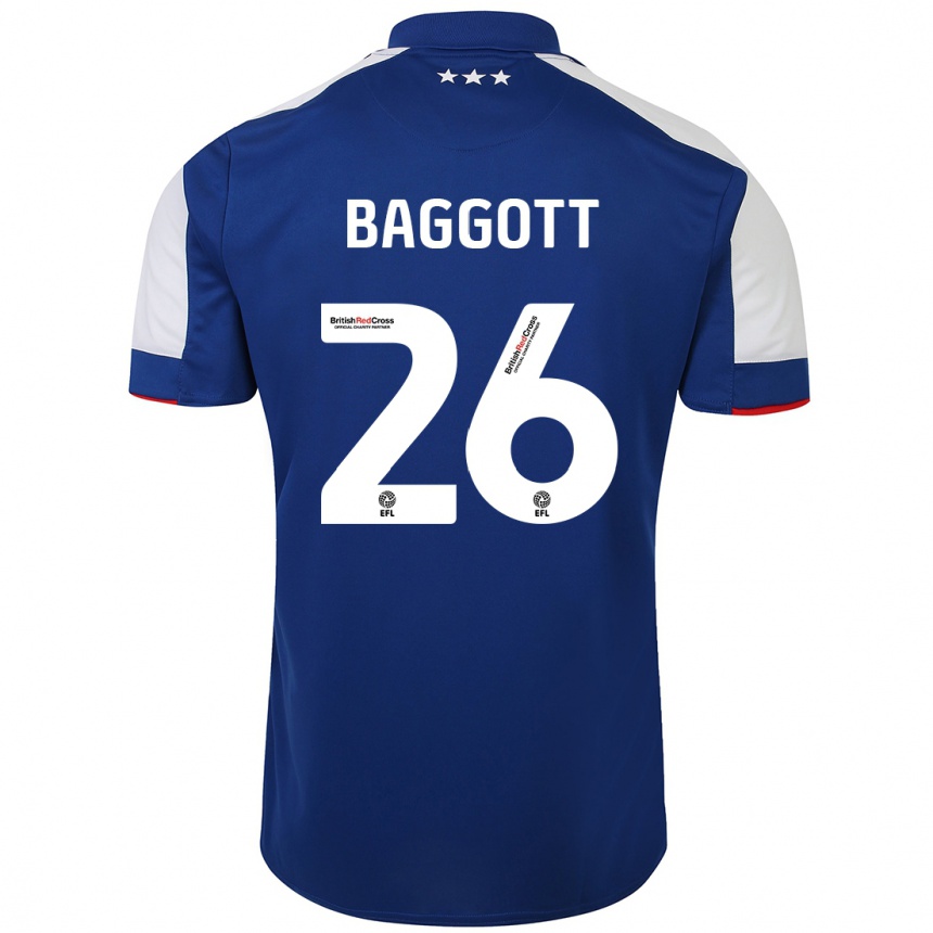 Kids Football Elkan Baggott #26 Blue Home Jersey 2023/24 T-Shirt