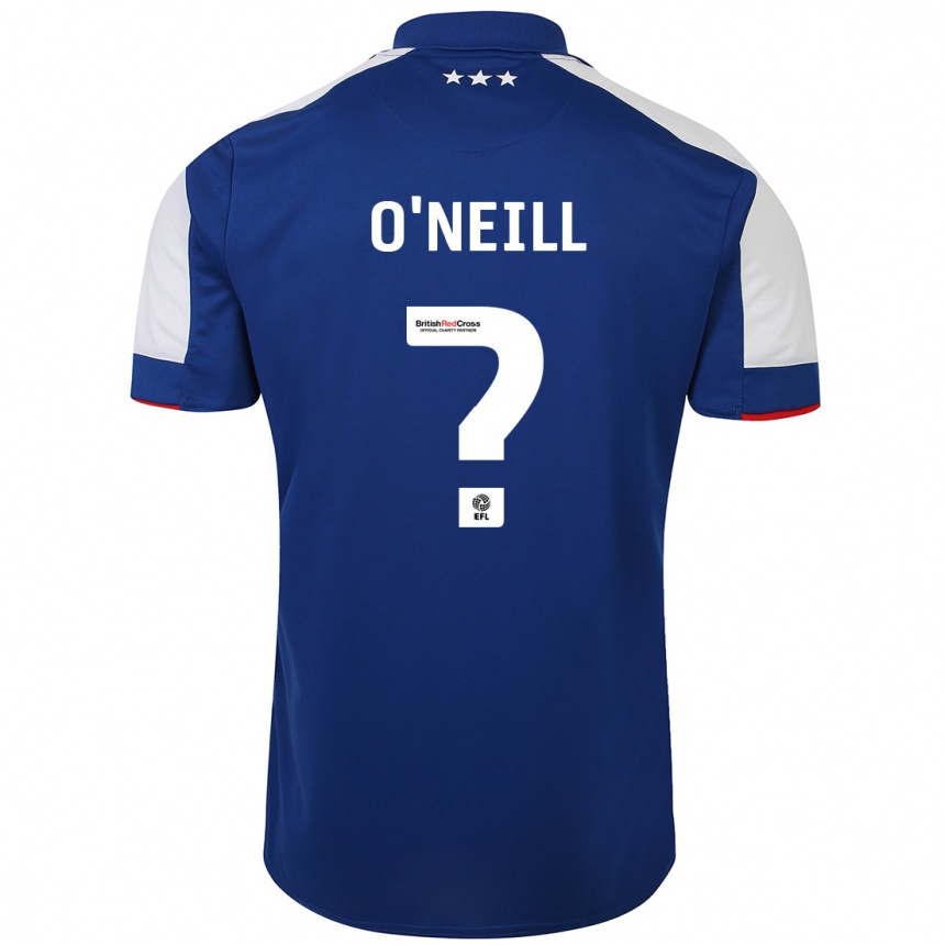 Kids Football Seth O'neill #0 Blue Home Jersey 2023/24 T-Shirt