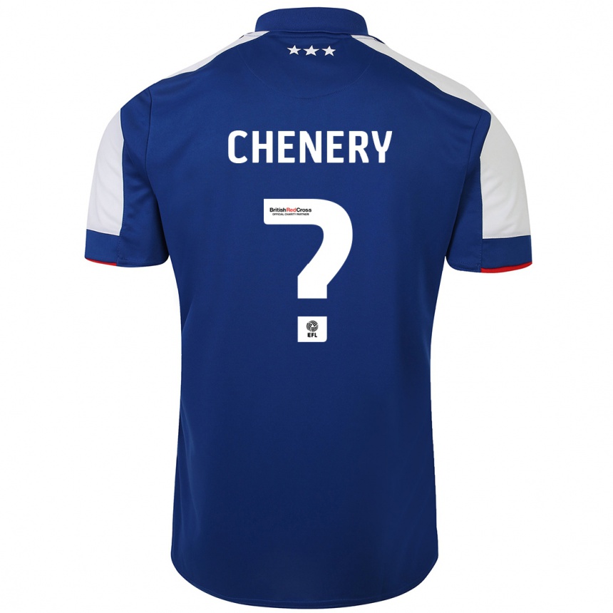 Kids Football George Chenery #0 Blue Home Jersey 2023/24 T-Shirt