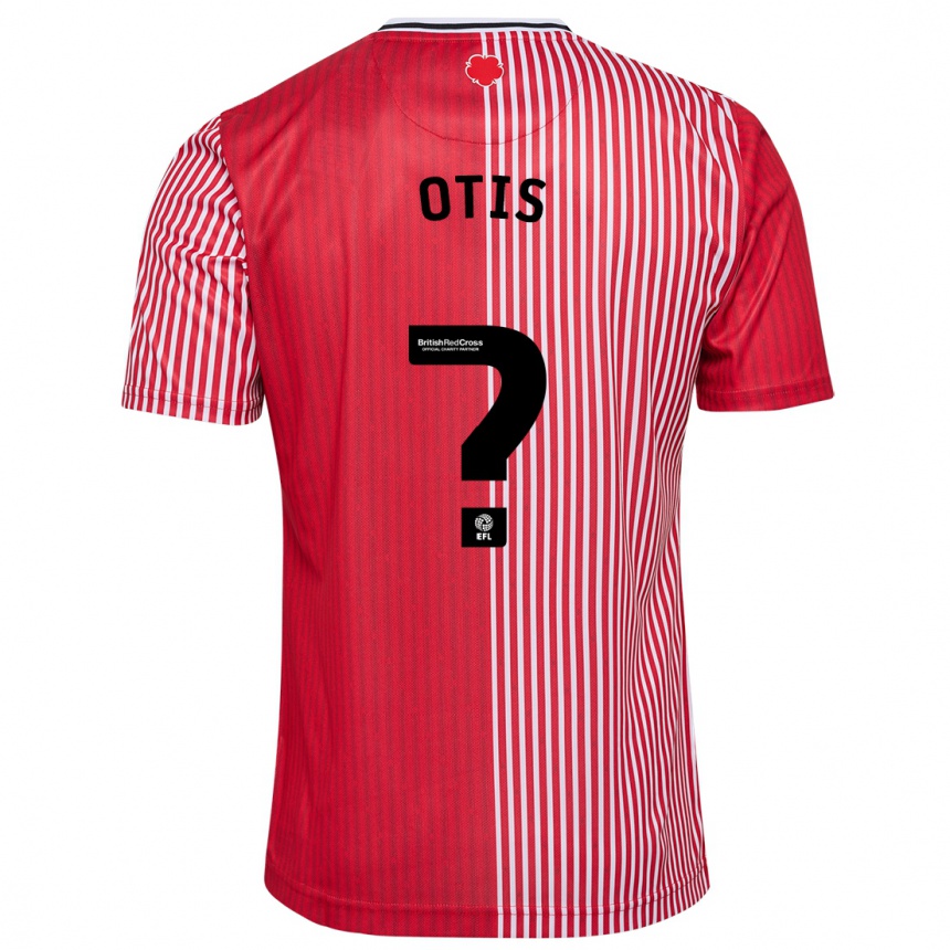 Kids Football Lewis Otis #0 Red Home Jersey 2023/24 T-Shirt