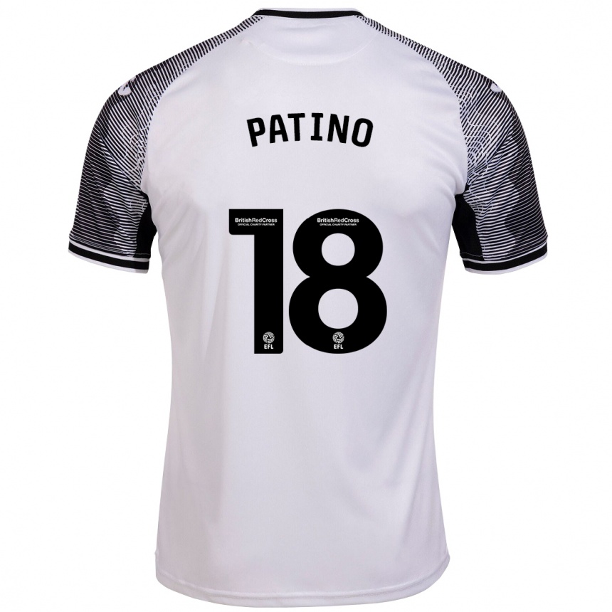 Kids Football Charlie Patino #18 White Home Jersey 2023/24 T-Shirt