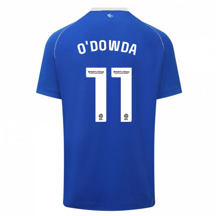 Kids Football Callum O'dowda #11 Blue Home Jersey 2023/24 T-Shirt