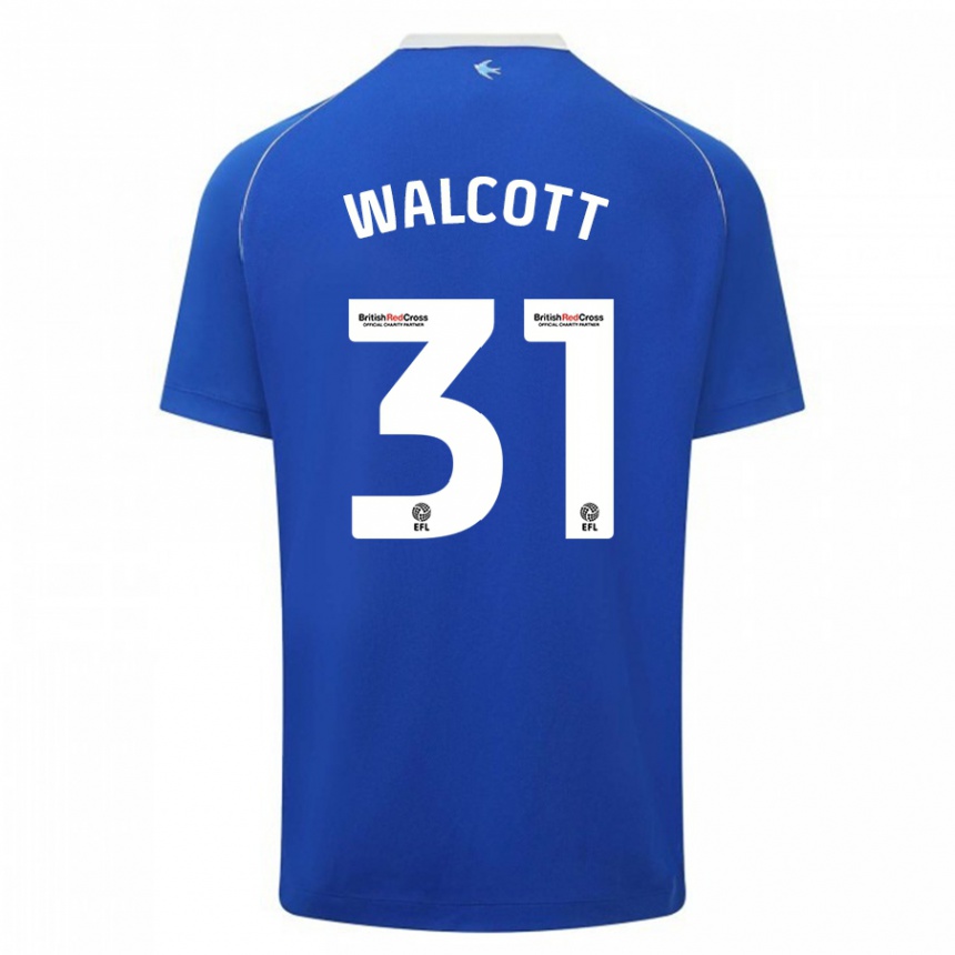 Kids Football Malachi Fagan Walcott #31 Blue Home Jersey 2023/24 T-Shirt