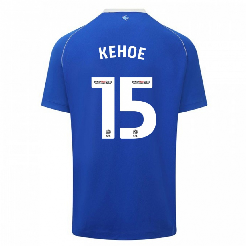 Kids Football Molly Kehoe #15 Blue Home Jersey 2023/24 T-Shirt