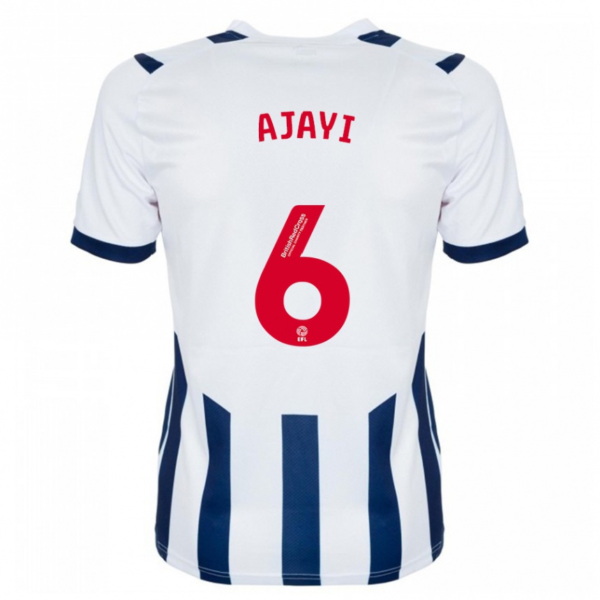 Kids Football Semi Ajayi #6 White Home Jersey 2023/24 T-Shirt