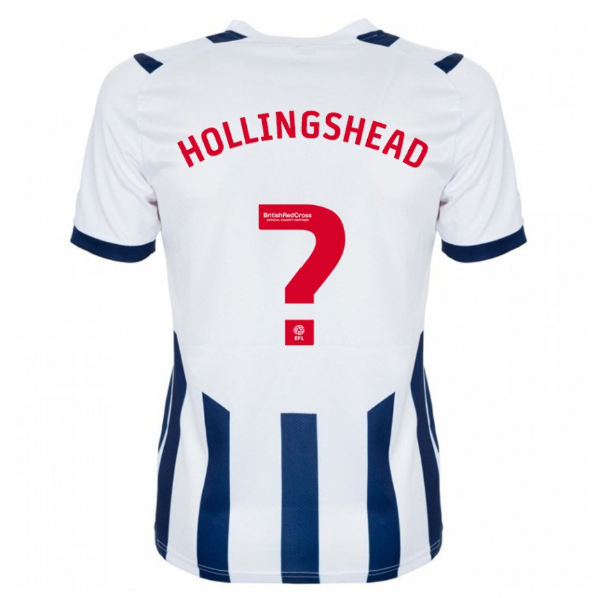 Kids Football Ronnie Hollingshead #0 White Home Jersey 2023/24 T-Shirt