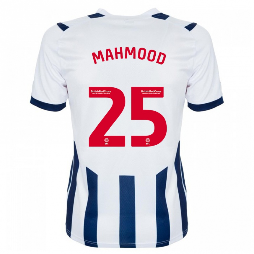 Kids Football Mahmood #25 White Home Jersey 2023/24 T-Shirt