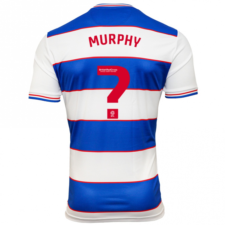 Kids Football Harry Murphy #0 White Blue Home Jersey 2023/24 T-Shirt