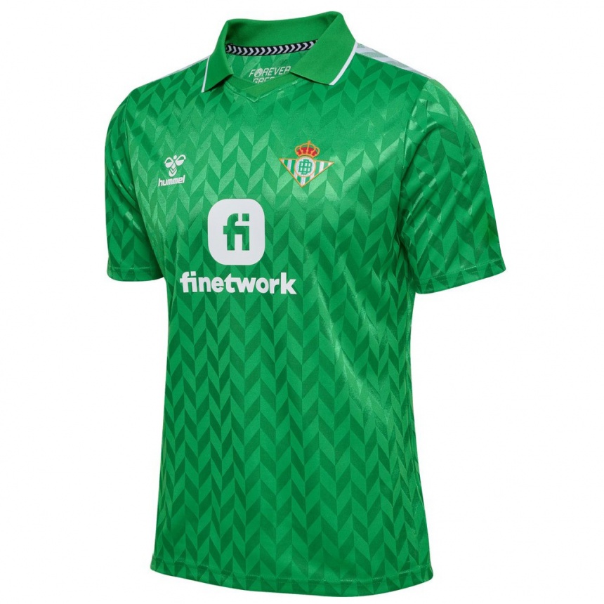 Kids Football José María Ortega #0 Green Away Jersey 2023/24 T-Shirt