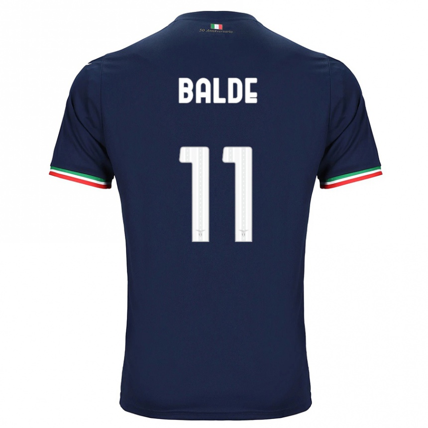 Kids Football Mahamadou Balde #11 Navy Away Jersey 2023/24 T-Shirt