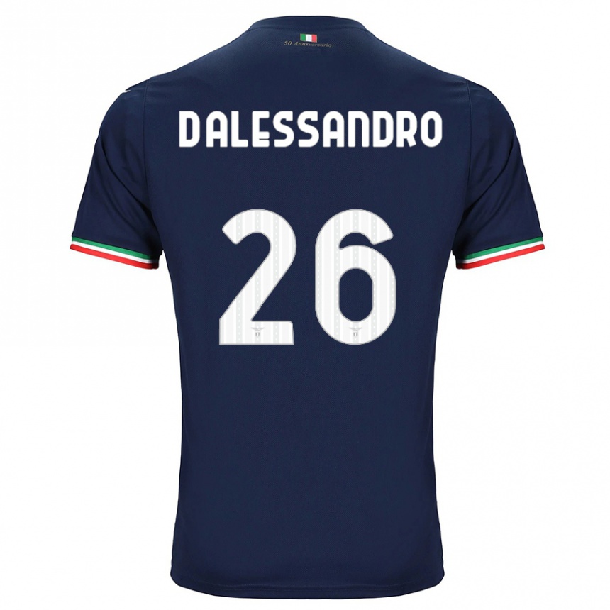 Kids Football Mattya D'alessandro #26 Navy Away Jersey 2023/24 T-Shirt