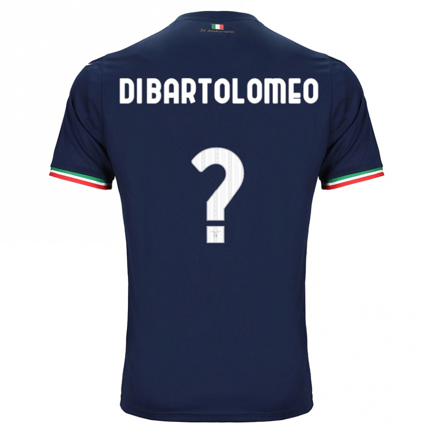 Kids Football Damiano Di Bartolomeo #0 Navy Away Jersey 2023/24 T-Shirt