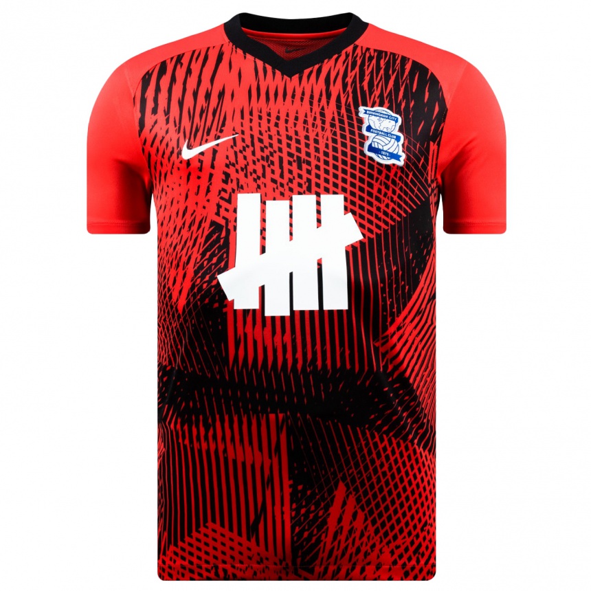 Kids Football Oliver Basey #0 Red Away Jersey 2023/24 T-Shirt