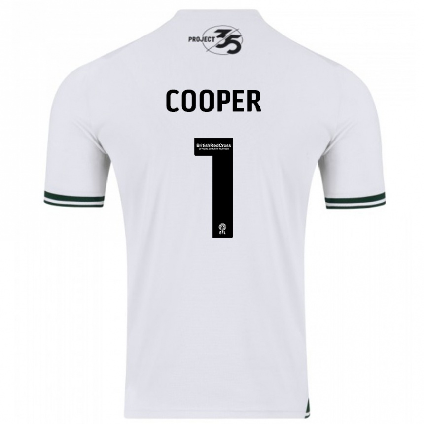 Kids Football Michael Cooper #1 White Away Jersey 2023/24 T-Shirt