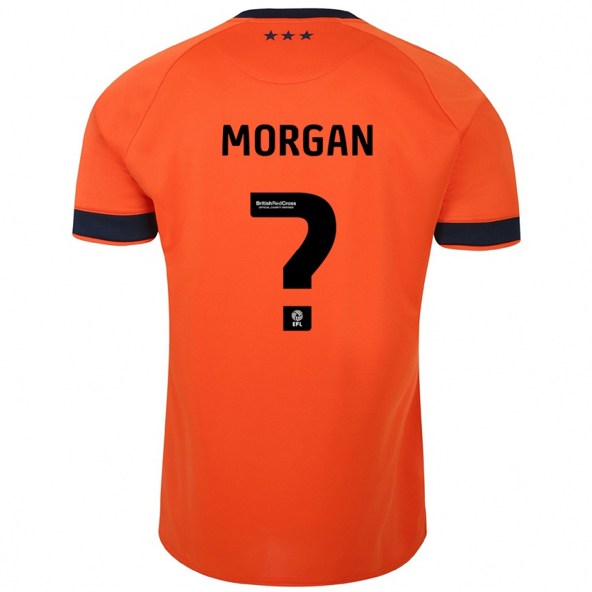 Kids Football Rio Oudnie-Morgan #0 Orange Away Jersey 2023/24 T-Shirt