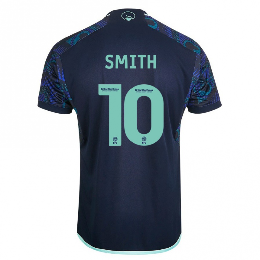 Kids Football Kathryn Smith #10 Blue Away Jersey 2023/24 T-Shirt