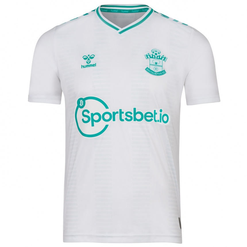 Kids Football Harry Gathercole #0 White Away Jersey 2023/24 T-Shirt