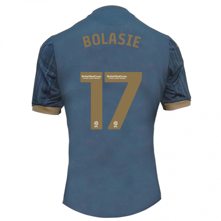 Kids Football Yannick Bolasie #17 Dark Teal Away Jersey 2023/24 T-Shirt