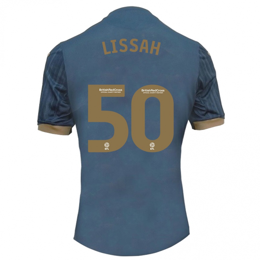 Kids Football Filip Lissah #50 Dark Teal Away Jersey 2023/24 T-Shirt