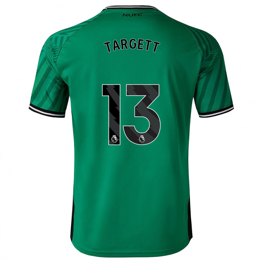 Kids Football Matt Targett #13 Green Away Jersey 2023/24 T-Shirt