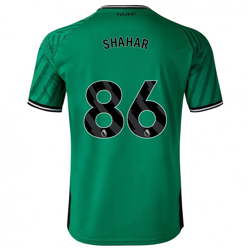 Kids Football Leo Shahar #86 Green Away Jersey 2023/24 T-Shirt