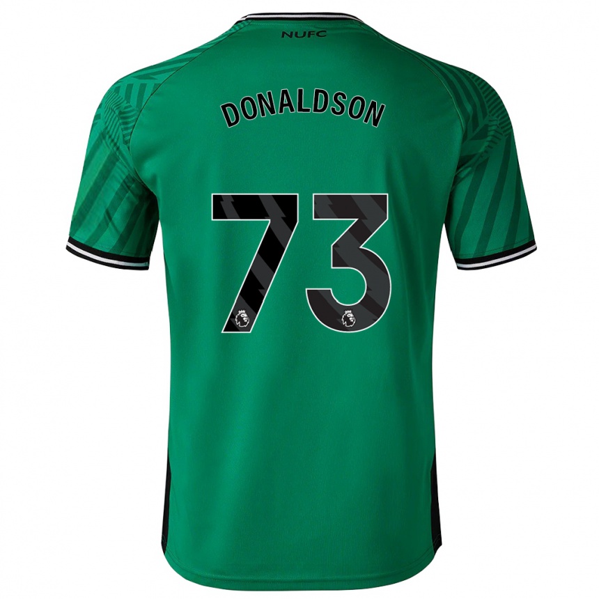 Kids Football Josh Donaldson #73 Green Away Jersey 2023/24 T-Shirt