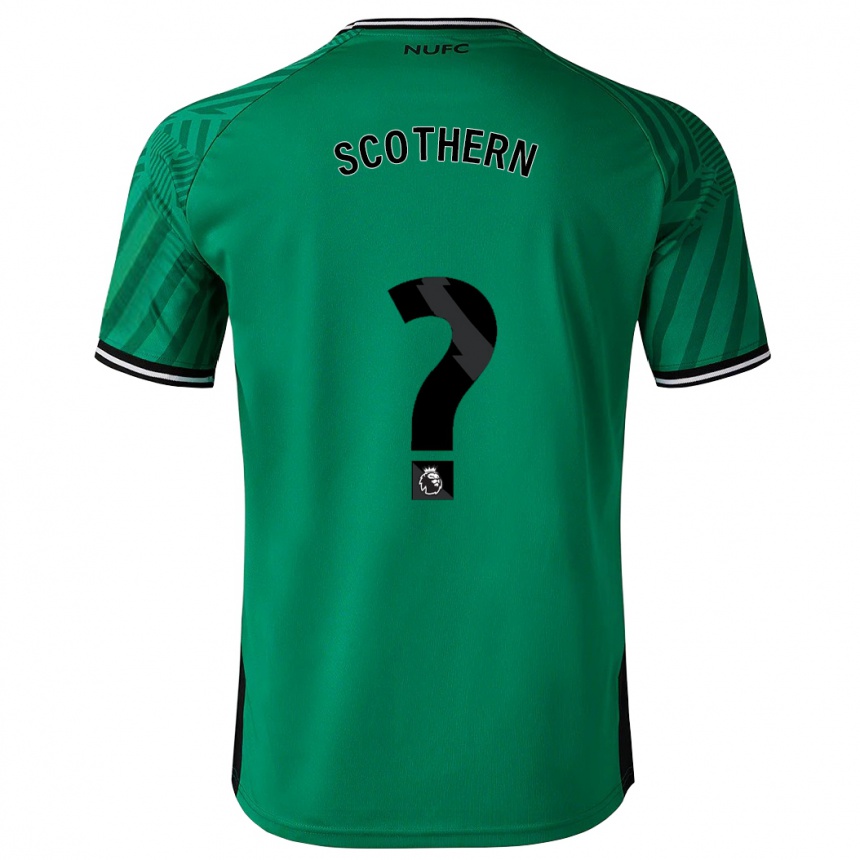 Kids Football Ben Scothern #0 Green Away Jersey 2023/24 T-Shirt