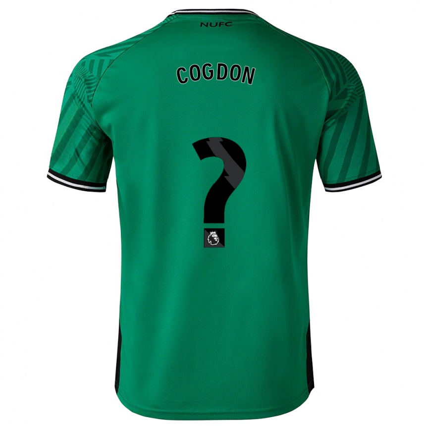 Kids Football Jude Cogdon #0 Green Away Jersey 2023/24 T-Shirt