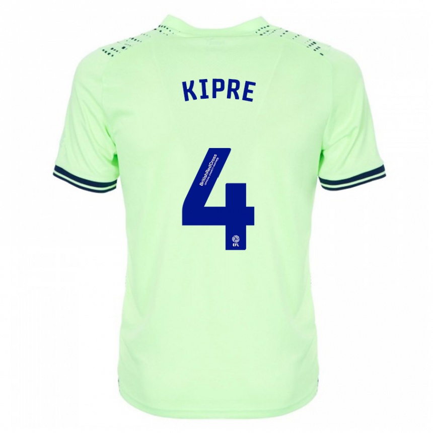 Kids Football Cédric Kipré #4 Navy Away Jersey 2023/24 T-Shirt