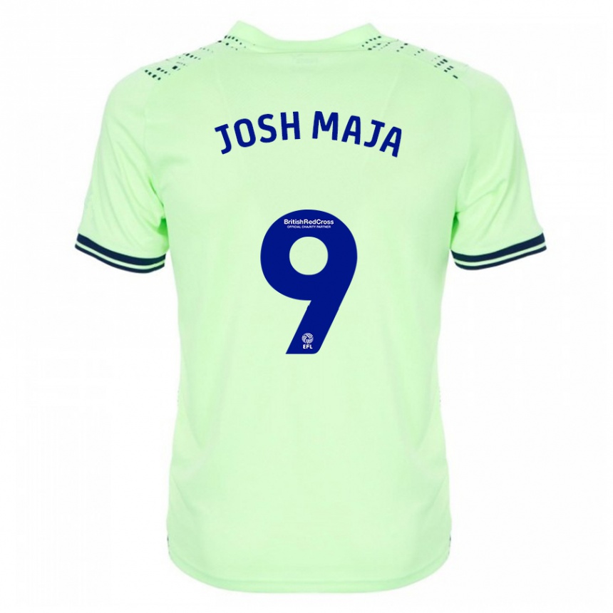 Kids Football Josh Maja #9 Navy Away Jersey 2023/24 T-Shirt