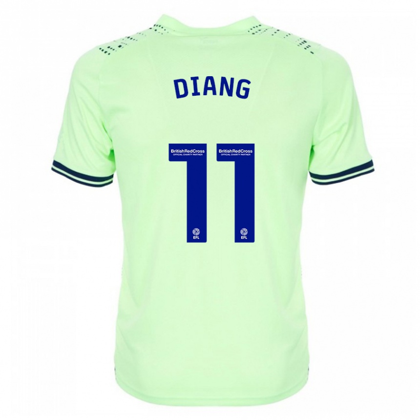 Kids Football Grady Diangana #11 Navy Away Jersey 2023/24 T-Shirt