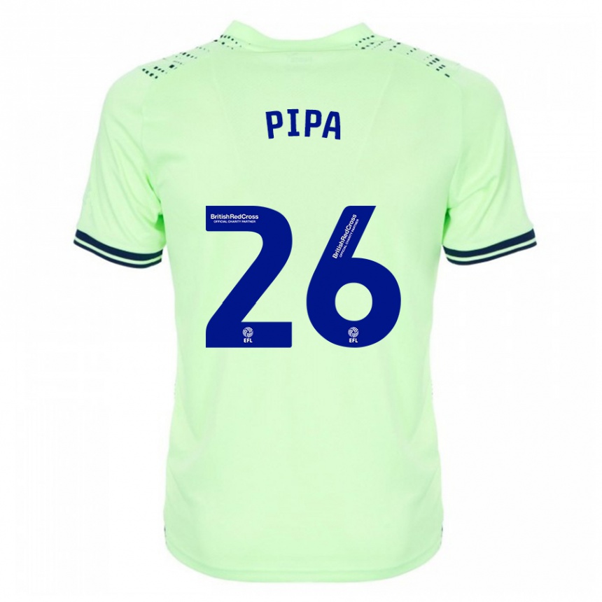 Kids Football Pipa #26 Navy Away Jersey 2023/24 T-Shirt