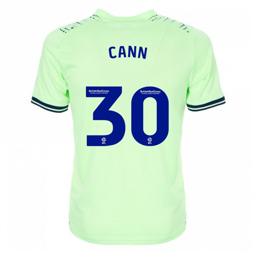 Kids Football Ted Cann #30 Navy Away Jersey 2023/24 T-Shirt