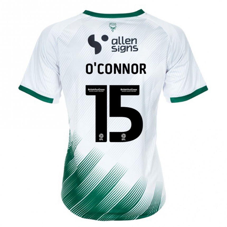 Kids Football Paudie O'connor #15 White Away Jersey 2023/24 T-Shirt