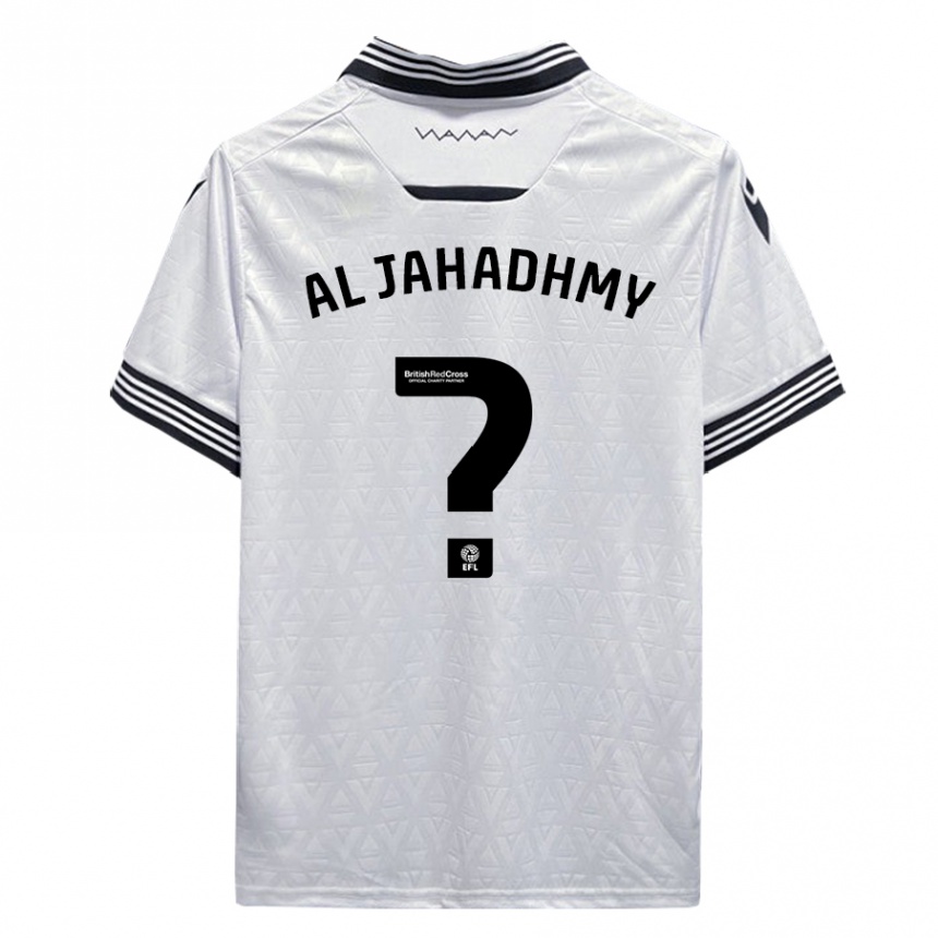 Kids Football Murtadha Al-Jahadhmy #0 White Away Jersey 2023/24 T-Shirt
