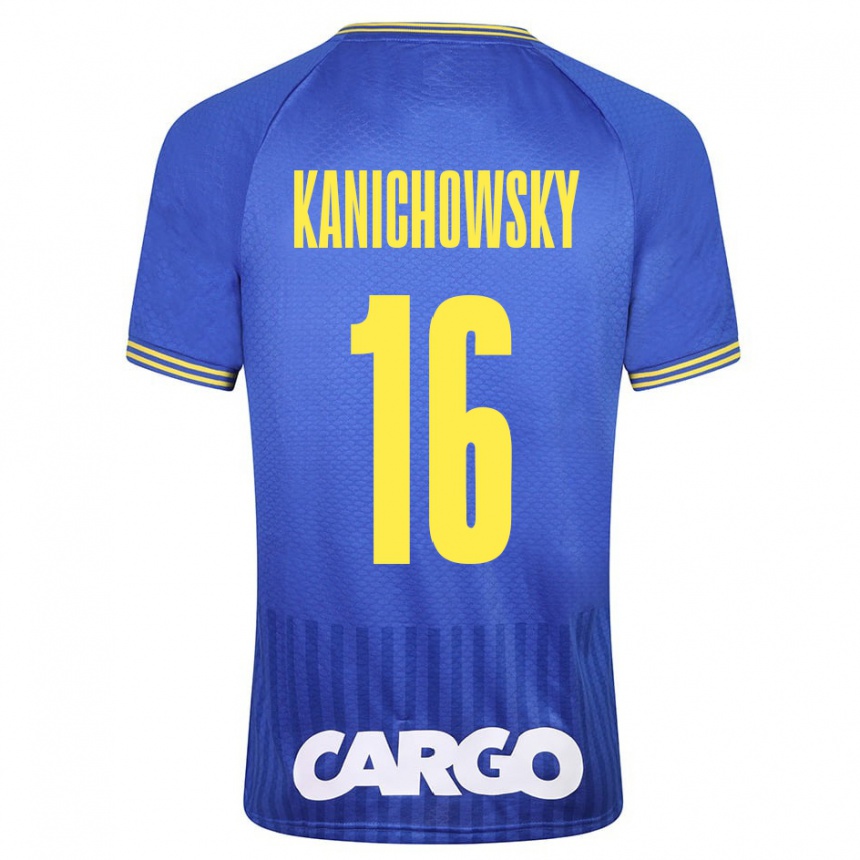 Kids Football Gabi Kanichowsky #16 Blue Away Jersey 2023/24 T-Shirt