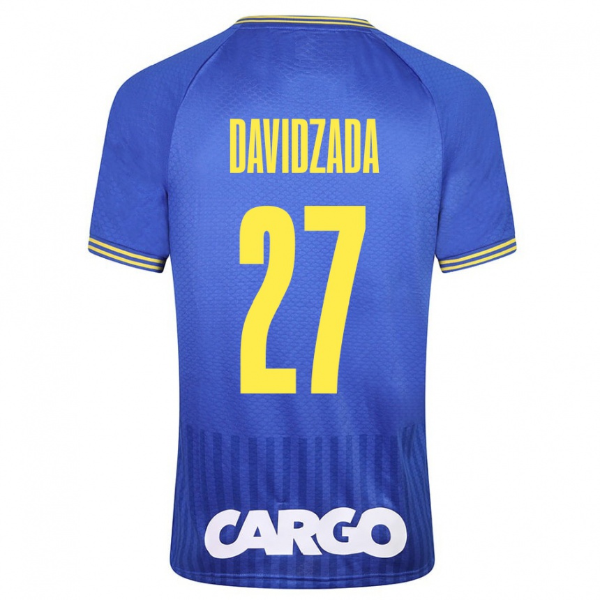 Kids Football Ofir Davidzada #27 Blue Away Jersey 2023/24 T-Shirt