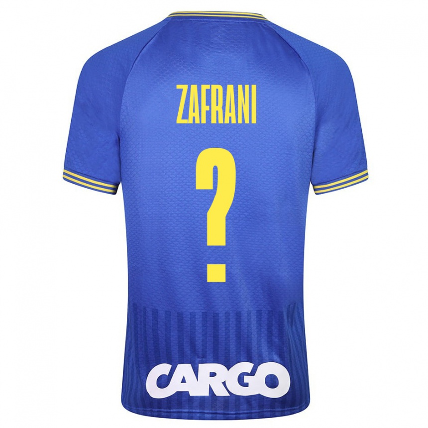 Kids Football Itay Zafrani #0 Blue Away Jersey 2023/24 T-Shirt