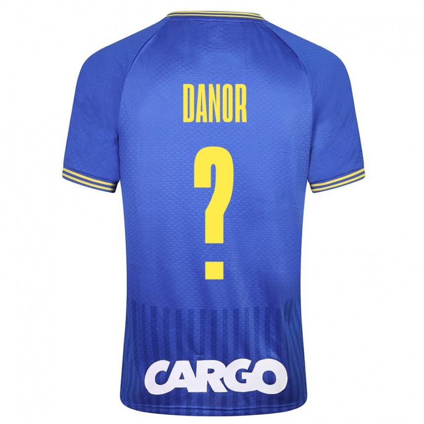 Kids Football Yaheli Danor #0 Blue Away Jersey 2023/24 T-Shirt