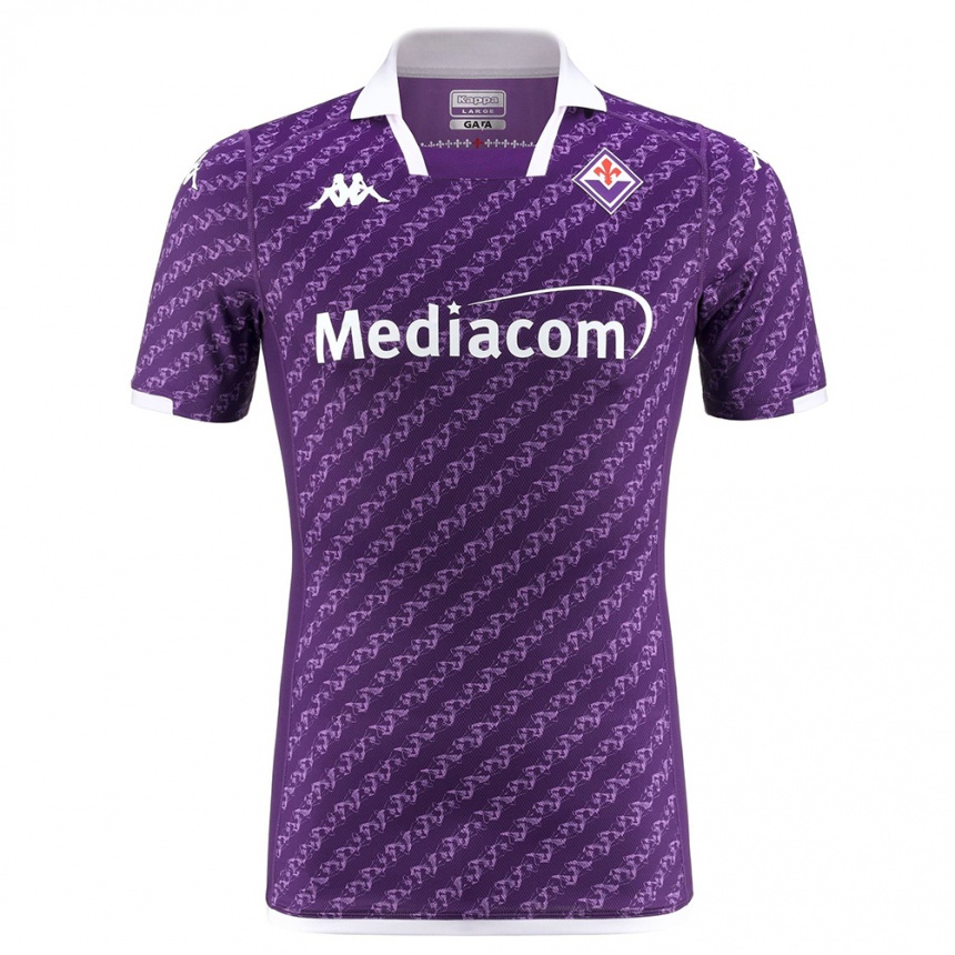 Men Football Edoardo Vascotto #0 Violet Home Jersey 2023/24 T-Shirt