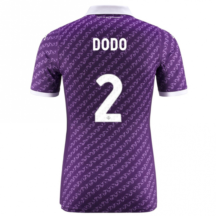 Men Football Dodô #2 Violet Home Jersey 2023/24 T-Shirt