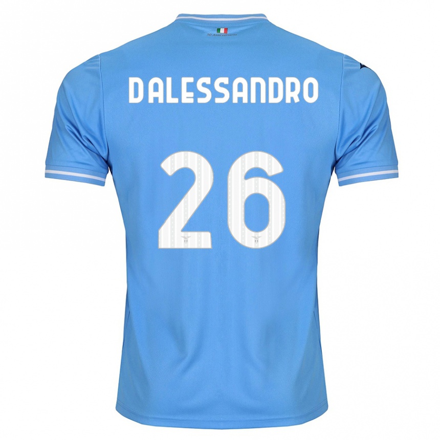 Men Football Mattya D'alessandro #26 Blue Home Jersey 2023/24 T-Shirt