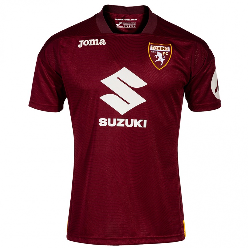 Men Football Lorenzo Ferraris #0 Dark Red Home Jersey 2023/24 T-Shirt