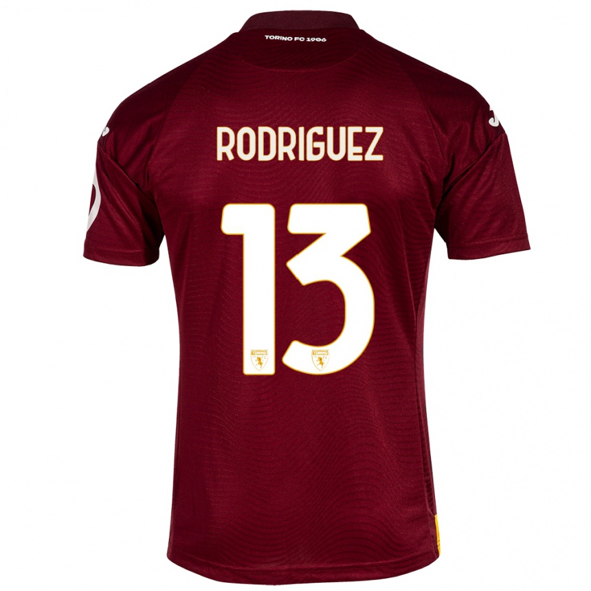 Men Football Ricardo Rodríguez #13 Dark Red Home Jersey 2023/24 T-Shirt